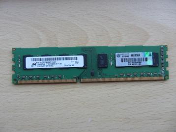 Micron 2GB PC3-10600 DDR3-1333MHz non-ECC Unbuffered CL9 240 beschikbaar voor biedingen