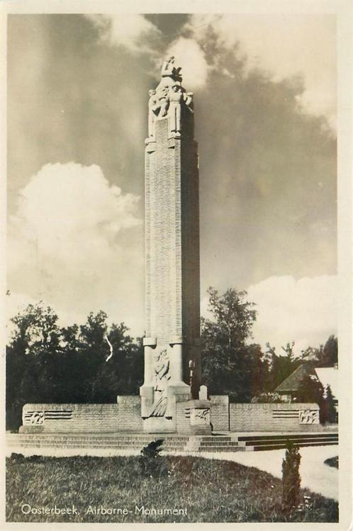 (387-054-027) Oosterbeek Airborne Monument, Verzamelen, Ansichtkaarten | Nederland, Gelderland, Voor 1920, Verzenden