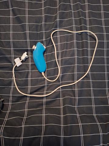 Blauwe Wii Nunchuck Controller beschikbaar voor biedingen