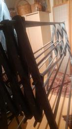 Houten wasrek, Ophalen