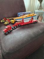 Siku Mack  zwaar transport met zeiljacht, Hobby en Vrije tijd, Modelauto's | 1:43, Ophalen of Verzenden, Zo goed als nieuw, Auto