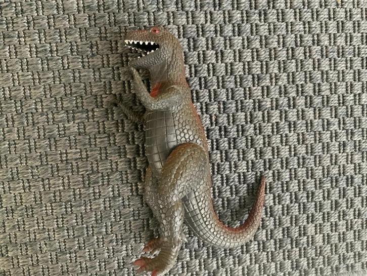 U.K.R.D t-rex / Godzilla dinosaurus 1987 UKRD T Rex Dino, Verzamelen, Speelgoed, Zo goed als nieuw, Ophalen of Verzenden