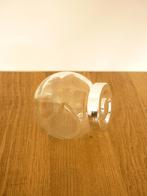 Voorraadpotje / klein snoeppotje / glazen potje met deksel, Ophalen of Verzenden, Zo goed als nieuw, Glas, Pot, Bus of Blik