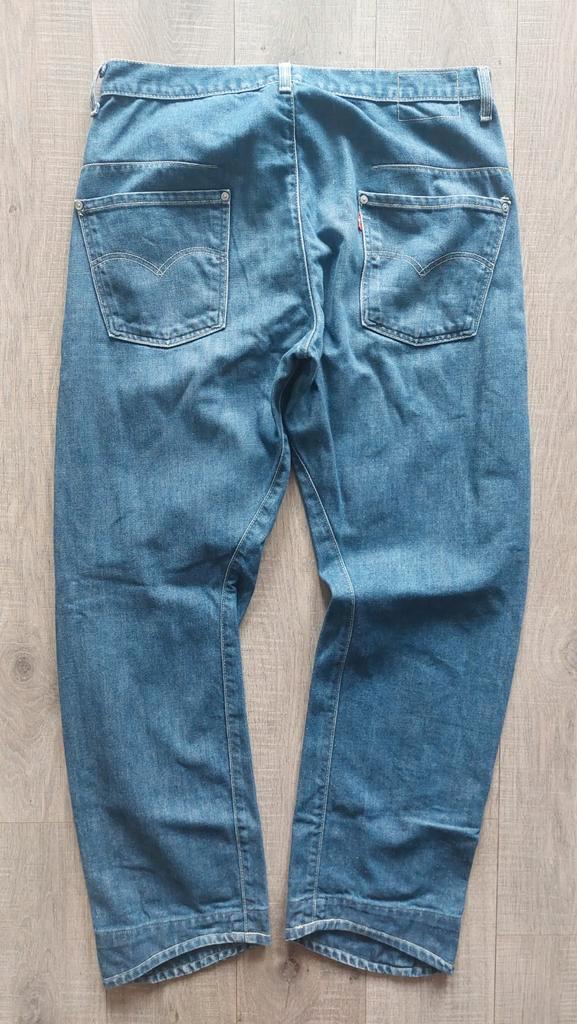 Vintage Levis Engineered twisted loose baggy jeans 36, Kleding | Heren, Spijkerbroeken en Jeans, Gedragen, W36 - W38 (confectie 52/54)