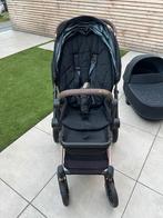 Cybex Priam 4 rosé gold inclusief Cloud T i-Size, Kinderen en Baby's, Kinderwagens en Combinaties, Gebruikt, Luchtbanden, Combiwagen