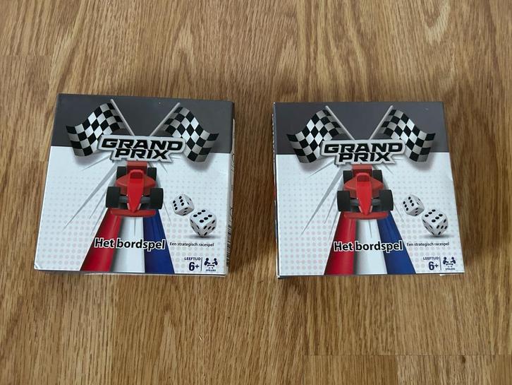 2x Grand prix, Het bordspel, Hobby en Vrije tijd, Gezelschapsspellen | Bordspellen, Nieuw, Ophalen of Verzenden