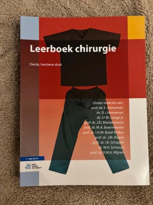 Leerboek Chirurgie 3e herziende druk, Boeken, Studieboeken en Cursussen, Nieuw, WO, Ophalen of Verzenden