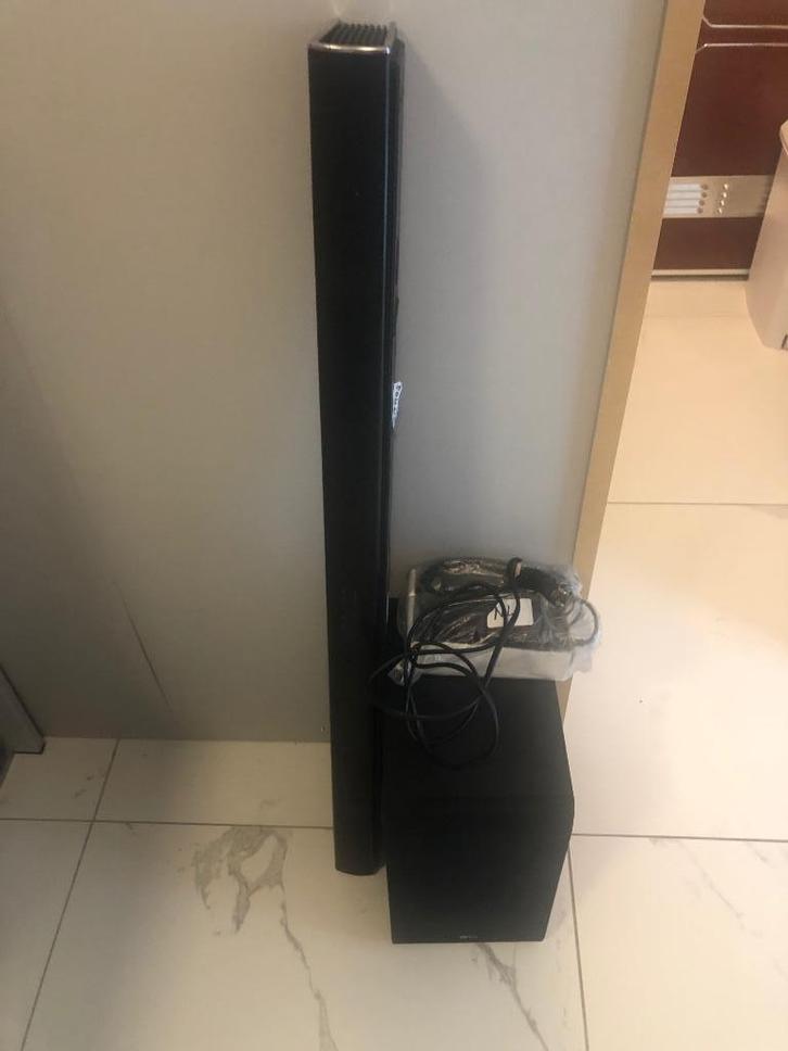 LG wireless Soundbar en bijpassende Subwoofer, Audio, Tv en Foto, Soundbars, Zo goed als nieuw, Met externe subwoofer, Ophalen