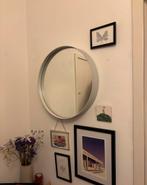 Ronde spiegel, Huis en Inrichting, Woonaccessoires | Spiegels, Ophalen, Rond, Zo goed als nieuw, Minder dan 100 cm