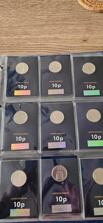 England album met 10 pence stukken 2018 charge checker  27  beschikbaar voor biedingen