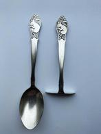 Kinderbestek Eekhoorn schuivertje en lepel Gero Zilmeta, Antiek en Kunst, Ophalen of Verzenden