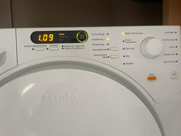 Mooi Miele T 7744 C condens droger, Witgoed en Apparatuur, Wasdrogers, Zo goed als nieuw, Condens, 6 tot 8 kg, 85 tot 90 cm, Ophalen of Verzenden