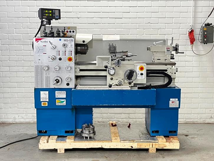 Nardini MS-175 draaibank, Doe-het-zelf en Verbouw, Draaibanken, Gebruikt, Metaaldraaibank, Ophalen