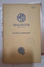 Instructieboekje MG Magnette Marks III en IV AKD 1310 B, Verzenden