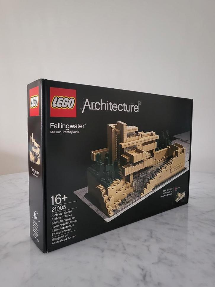 LEGO Architecture Fallingwater 21005, Kinderen en Baby's, Speelgoed | Duplo en Lego, Zo goed als nieuw, Lego, Complete set, Ophalen of Verzenden