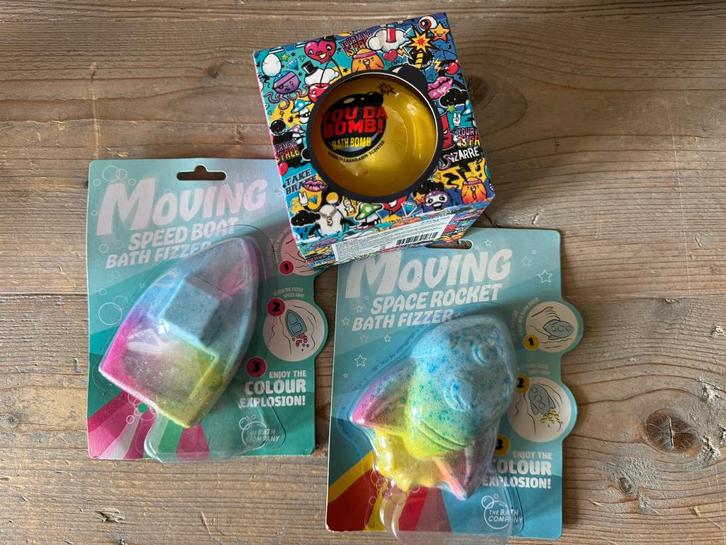 3 x Badbruisbal / Bath fizzer, Sieraden, Tassen en Uiterlijk, Uiterlijk | Lichaamsverzorging, Nieuw, Bad & Douche, Ophalen of Verzenden