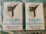 TAE-BO door Billy Blankes - I&II - VHS, Alle leeftijden, Ophalen of Verzenden, Gebruikt