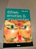 Ethiek: emoties & argumenten - Rob van Es, Ophalen of Verzenden, Zo goed als nieuw, Wijsbegeerte of Ethiek