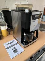 Primo koffiezetapparaat met bonenmolen, Witgoed en Apparatuur, Koffiezetapparaten, Gebruikt, 10 kopjes of meer, Ophalen of Verzenden