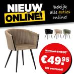 Eetkamerstoelen - Opkoop Partij - Nu €49.95, Huis en Inrichting, Stoelen, Overige kleuren, Nieuw, Ophalen of Verzenden, Stof