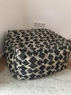 Mooie Poef, Ophalen, Zo goed als nieuw, Stof, 50 tot 75 cm