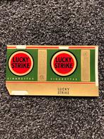 US WWII | Ongevouwen groene Lucky Strike wrapper (pre-1942), Verzamelen, Amerika, Ophalen of Verzenden