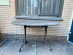 tuintafel ovaal marmer, Ophalen, Gebruikt, Ovaal, Overige materialen