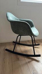 Schommelstoel | suède look | petrol, Huis en Inrichting, Ophalen