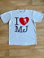 I love MJ T-shirt / wit / Michael Jackson maat L, Ophalen of Verzenden, Zo goed als nieuw, Kleding