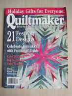 499 - Quiltmaker November/December '01 No. 82, Ophalen of Verzenden, Zo goed als nieuw, Quiltmaker, Borduren en Naaien