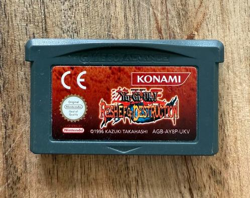 Yu-Gi-Oh! Reshef of Destruction – Game Boy Advance, Spelcomputers en Games, Games | Nintendo Game Boy, Zo goed als nieuw, 1 speler