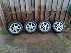 Winterbanden op aluminium velgen 195/60/R15, Auto-onderdelen, Banden en Velgen, Ophalen, Gebruikt, 15 inch, Banden en Velgen