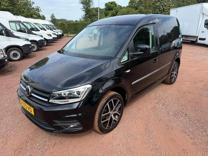 Volkswagen Caddy 2.0 TDI 150PK Exclusive Edition Automaat 1e, Auto's, Bestelauto's, Bedrijf, Te koop, ABS, Adaptive Cruise Control