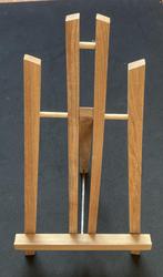 2 stuks mini-ezel van hout tafel ezel, Ophalen of Verzenden, Zo goed als nieuw, Ezel