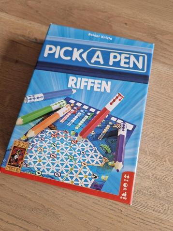 Pick a pen - riffen spel beschikbaar voor biedingen