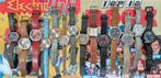 Partij Oozoo horloges, groot lot, verzameling watches, Sieraden, Tassen en Uiterlijk, Horloges | Heren, Overige merken, Staal