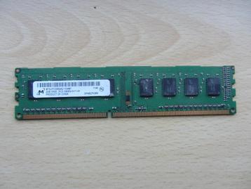 Micron 2GB PC3-10600 DDR3-1333MHz non-ECC Unbuffered CL9  beschikbaar voor biedingen