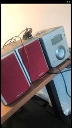 Defect Radio cd speler grundig en 2 werkende speakers, Ophalen of Verzenden, Gebruikt, Radio