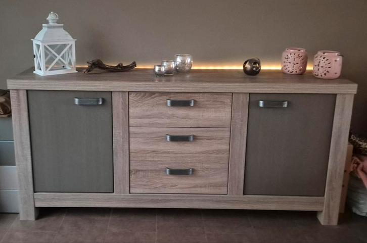 Mooie in goede staat dressoir met salontafel van Haco, Huis en Inrichting, Kasten | Dressoirs, Gebruikt, 25 tot 50 cm, Ophalen