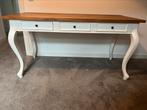 Bureau Louis XV old teak - Riviera Maison style, Ophalen, Zo goed als nieuw, Bureau