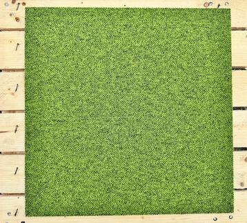 Desso Stratos 7063 Groen (nieuw) 50x50cm tapijttegels beschikbaar voor biedingen