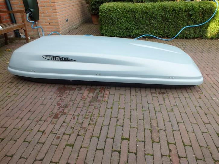 Hapro Carver 8.4 (550L) ruime dakkoffer te huur i.z.g.st., Auto diversen, Dakkoffers, Zo goed als nieuw, Ophalen