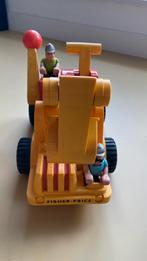 Vintage Fisher-Price 301 Husky Helper Shovel graafmachine, Ophalen of Verzenden, Gebruikt, Auto of Voertuig, Met geluid