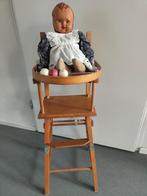 Vintage Retro Houten poppen stoeltje, Ophalen of Verzenden, Zo goed als nieuw, Overige typen