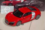 1:18 AUDI R8 5.2 V10 COUPE rood Kyosho diecast in box WRH, Verzenden, Zo goed als nieuw, Auto, Kyosho