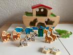 Houten vormenstoof Ark van Noach met dieren, Verzamelen, Poppenhuizen en Toebehoren, Ophalen of Verzenden, Zo goed als nieuw, Overige typen