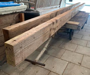 Houten balk 7,5x17x480 beschikbaar voor biedingen