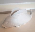 Porcelein biscuit vis koi karper pot vaas., Antiek en Kunst, Ophalen of Verzenden