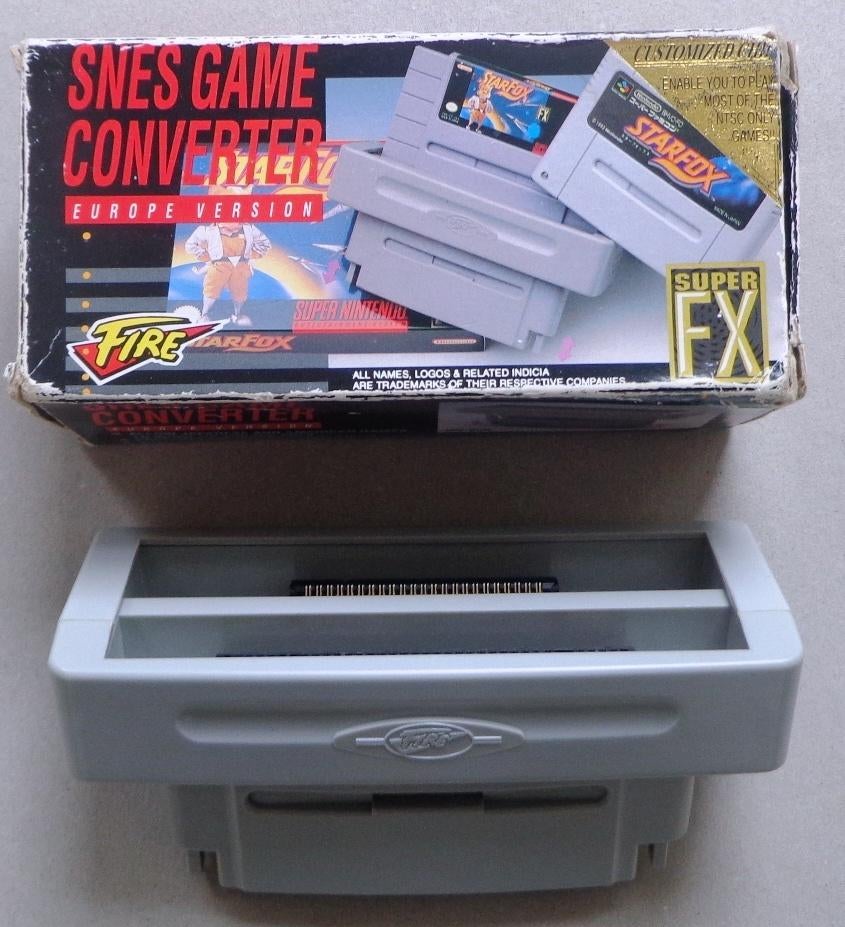 FIRE Converter voor de Super Nintendo in doosje, Gebruikt, Overige genres, 1 speler, Ophalen of Verzenden