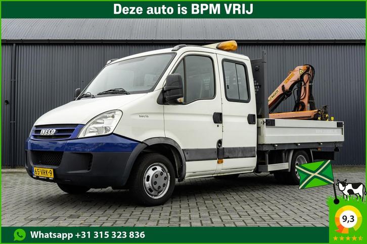 Iveco Daily 35C12 D 345 | Palfinger PK 1800 | DC | 6-Zits |, Auto's, Bestelauto's, Bedrijf, Te koop, ABS, Airbags, Alarm, Centrale vergrendeling